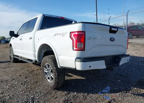 2017 Ford F-150 Xlt z USA, uszkodzony, nr VIN 1FTEW1EP3HFA52991